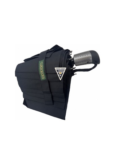 April A-216g A2 Su Geçirmez 10 Telli Tam Otomatik Şemsiye Siyah