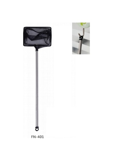 Akvaryum Teleskopik Karides-Balık Kepçesi 4" 15-45 cm./Dikdörtgen