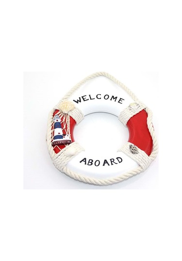 Ahşap Marin Duvara Asmalı Simit Karışık Renk