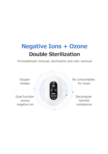 Qianfan Negatif Iyon ve Hava Temizleme Cihazı