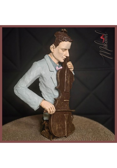 Müzisyen Heykeli Figür Dekoratif Obje Ve Biblo Masa Dekorasyon 1