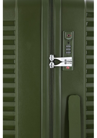 Mçs Üçlü Polipropilen Valiz Seti V377 S23sy1000058-set 0001 Haki