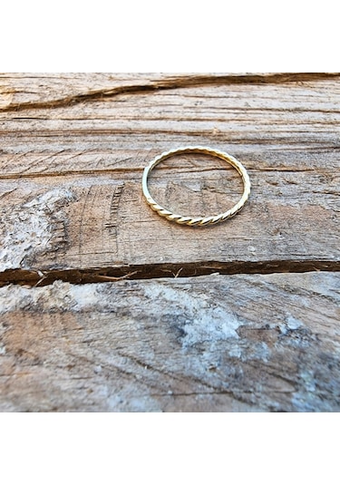 Elis Burma Telli Taşsız Evlilik Alyansı- Modern Tasarım Minimal 1 552950049