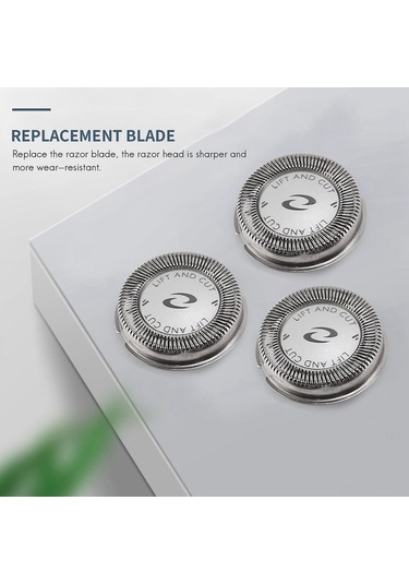 Pt726 Pt725 Pt720 Pt710 Pt715 Pt725 İçin Hq64 Tıraş Makinesi İçin 3 Adet Yedek Başlık