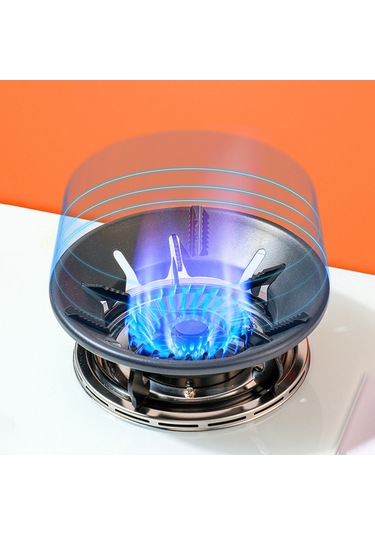 Jeemson Gaz Ocağı Yalıtkan Isı Toplayıcı Kalkanı - 5 Açık, Enerji Tasarruflu, Anti Kayma Allyuminyum Mutfak Tutucu