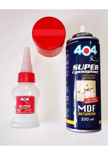 404 Mdf Yapıştırıcı Seti 200 ML