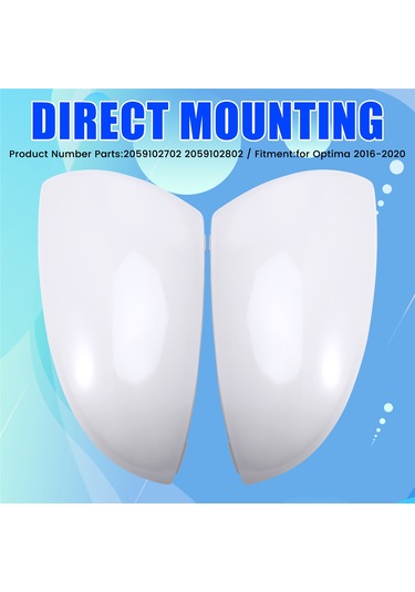 Xiaaokeji Kia Optima İçin Araba Yan Dikiz Aynası Kapağı Kapı Aynası Kabuğu