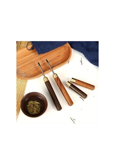 Willowhaven Ahşap Saplı Paslanmaz Çelik Buz Kıracağı Siyah Dayanıklı Ve Güvenli Mutfak Bar Aksesuarı