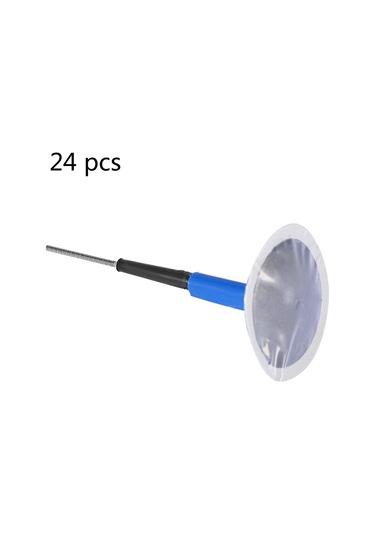 Yaleker Oto, Motosiklet Ve Elektrikli Araçlar İçin 24 Adet Mantar Çivi Lastik Tamir Filmi - 48x6mm, Yüksek Sıcaklık Dayanıklı, Kaliteli Kauçuk