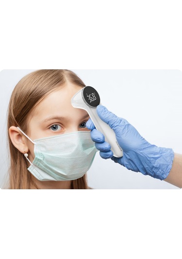 Jumper Temassız Ateş Ölçer Alından Ve Kulaktan Ölçer JPD-FR403