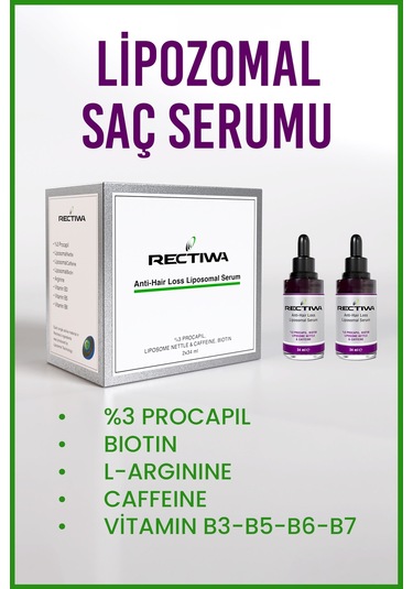 Rectiwa Saç Bakım Serumu 2 x 34 ML