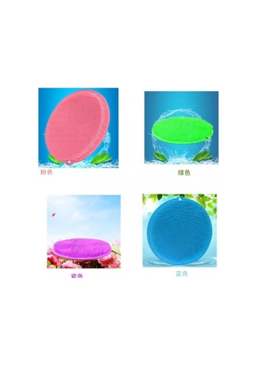 Yuvarlak Vantuzlu Banyo Sırt Kese Matı 26 Cm Diger