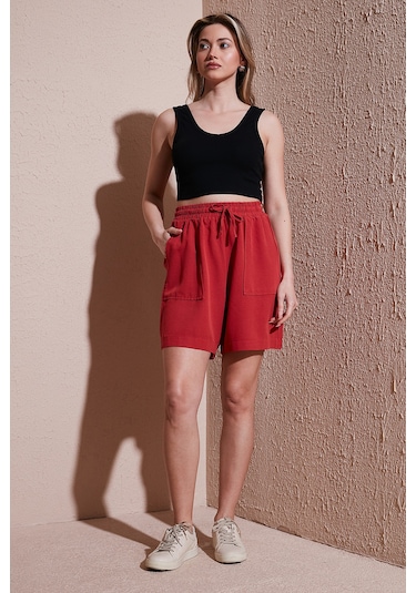 Fashion Friends Bayan Short 25y0606k1 Kiremit Kiremit