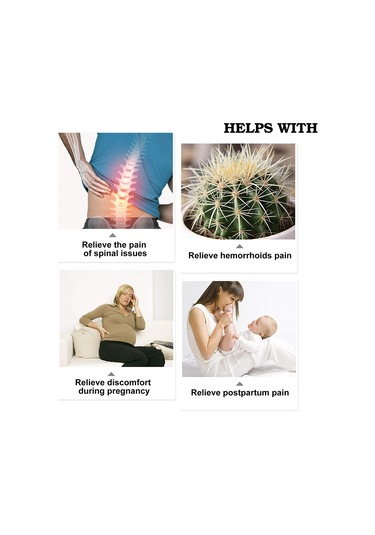 Yaleker Ergonomik Hafıza Köpük Minderi - Ofis, Ev Ve Araç Kullanımı İçin Konforlu Ve Destekleyici Taban Desteği Diğer