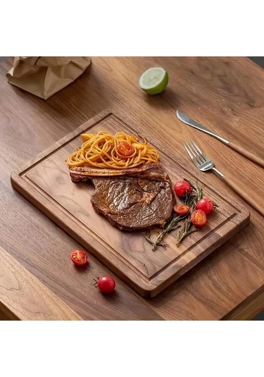 Liangmei Ahşap Kesme Tahtaları Doğrama Blokları Kayın Ceviz -