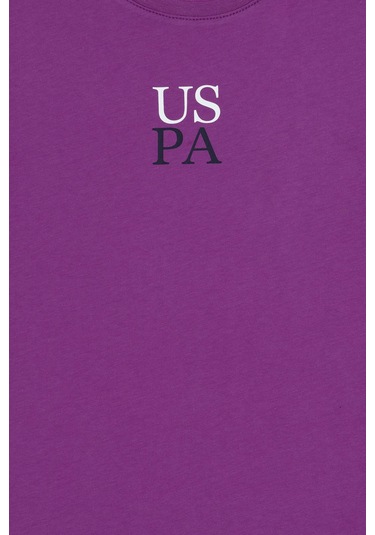 U.s. Polo Assn. Erkek Çocuk Menekşe Tişört Basic 50306498-vr037 Menekse Mor