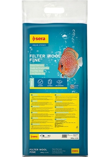 Sera Elyaf Fine İnce Beyaz 1 KG