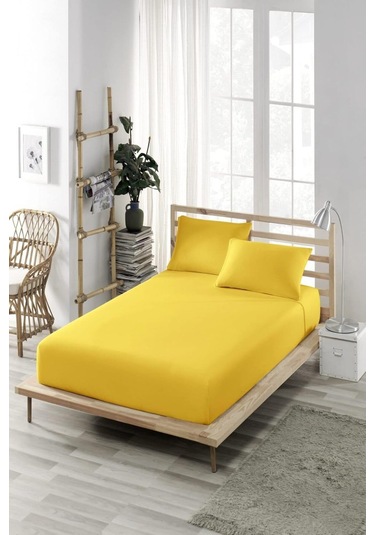 Tek Kişilik Çarşaf Takımı Sari