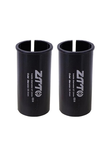 Sones 27,2-30,4 Mm 004 2 Adet Ztto Bisiklet Sele Borusu Dönüşüm Manşonu Redüktör Kapağı Siyah