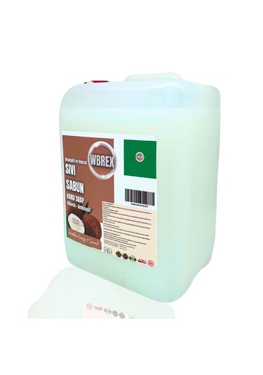 ﻿Wbrex Hindistan Cevizi & Vanilya Besleyici ve Onarıcı Sıvı El Sabunu 5 L