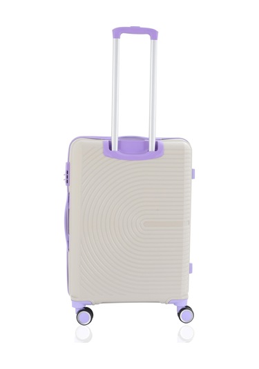 Mçs Polipropilen Valiz V374 65 Cm S21yy100000665 10729 Kemik/lila Kemik - Lila
