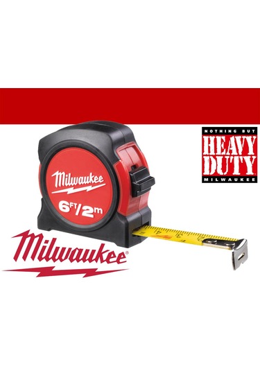 Milwaukee T48225502 Ağır Hizmet Tipi Şerit Metre 2m/6' Fiyatları