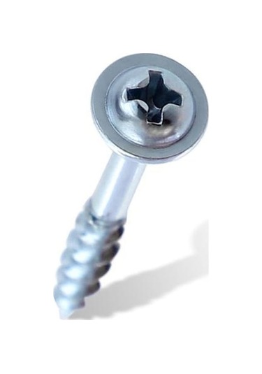 Novahub 100 Adet Galvanizli Kendi Kendine Kılavuzlu Vidalar 32/38/50/63mm Ağaç İşleme Cep Delik Jig 32 MM