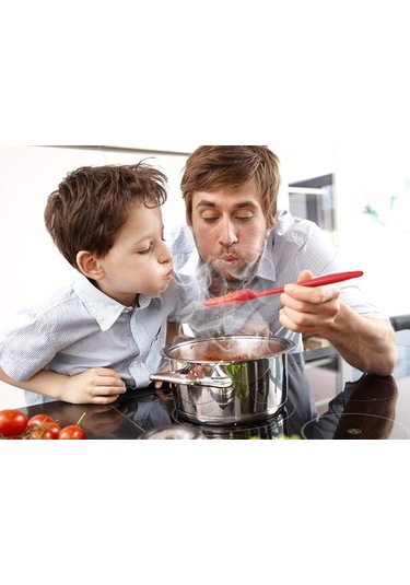 Silikon Spatula Ve Kaşık Seti, 6 Parça Silikon Mutfak Gereçleri Kırmızı Kırmızı Diğer