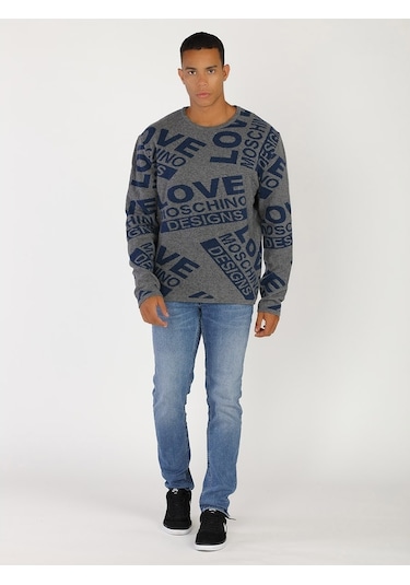 Moschino Yeni Moschıno Erkek Kazak (386794937) Beyaz