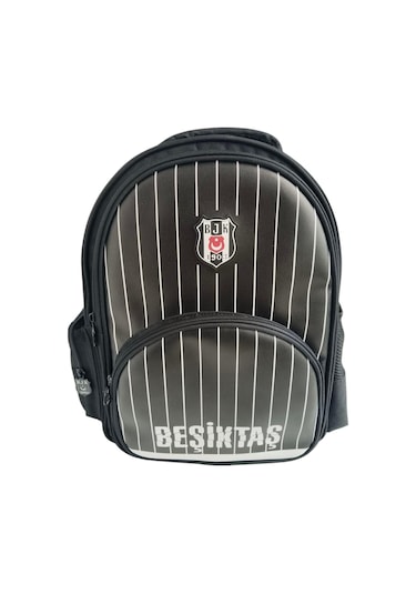 Beşiktaş Çubuk Desenli Suni Deri Okul Sırt Çantası 25352 Desenli