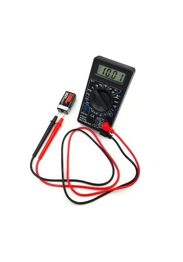Dijital Avometre Multimetre Ölçü Aleti Akım Voltaj Direnç Ölçer 4172