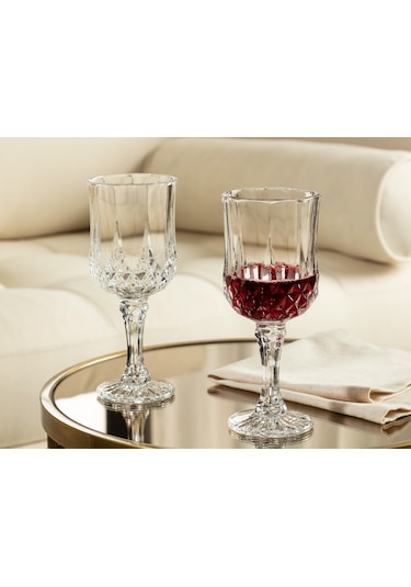 Madame Coco Audrey 4'lü Uzun Boy Şarap Kadehi Seti 220 Ml