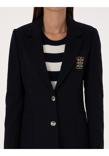 Pierre Cardin Kadın Lacivert Ceket 50310085-vr033 Lacivert