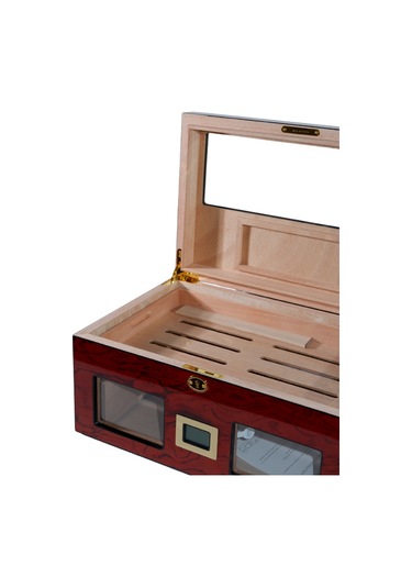 Premiumquality Lince Kırmızı Sedir Humidor Puro Kutusu