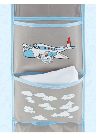 Okkey Anaokulu İçin Dolaplarda Cepler 74678669 Gri