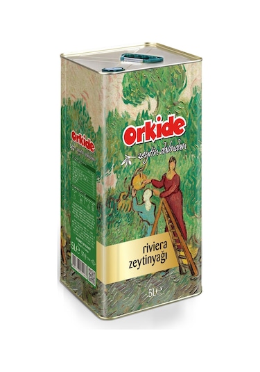 Orkide Riviera Zeytinyağı 5 L Teneke