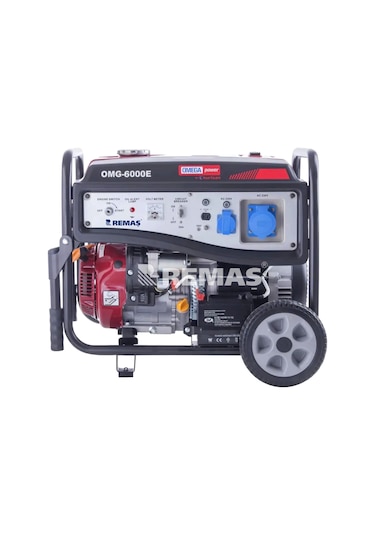Omega Omg 6000 E Otomatik 6 Kva Monofaze Benzinli Jeneratör