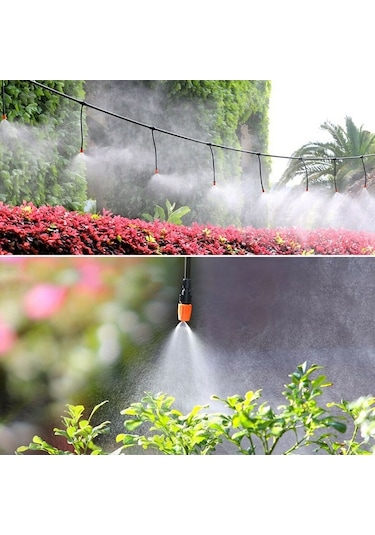 Trendooze Terası Sulama Su Sprinkler Soğutma Sistemi Sisleme Sisleme Mikro Hava Damlatma Başlıkları Bahçe 25m&30 Tn