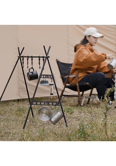 Xindoker Kamp Triko Depolama Rafı Yan Kilitleri - Sağlamlık Ve Asma Özelliği İle Taşınabilir Nilon Aksesuarlar Büyük Boy, 2 Adet Diğer