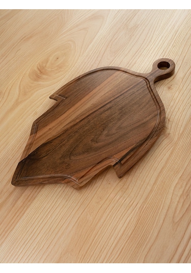 Ahşap Yaprak Kesme & Sunum Tahtası