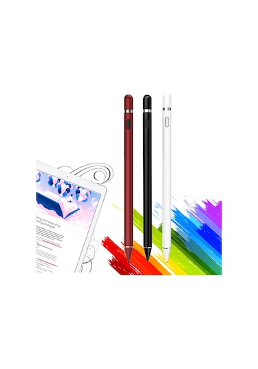 Xindoker Elastik Bakır Uçlu Dijital Kalem - İos/android/windows Uyumlu, Hassas Çizim Ve Yazma, 30 Dakika Otomatik Kapatma, Gümüş