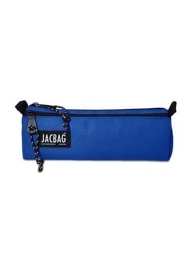 Jacbag Dual Prime İki Bölmeli Üçgen Saks Mavi Erkek Çocuk Kalem Çantası Çok RENKLİ