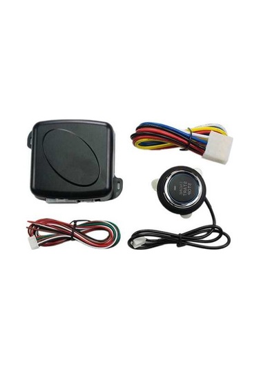 Ulzyvf Uzaktan Tek Sistemi Motor Kiti Kilidi Kapı Düğmeli Başlatma/durdurma Araba Alarmı Kw