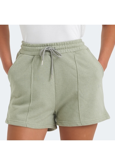 Slazenger VIXI Kadın Cepli Su Yeşili Şort