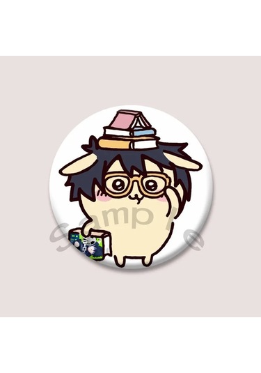 Sevimli Chiikawa Rozeti Karikatür Animasyon Periferik Yaka Iğneler Teneke Yuvarlak 58mm Style 28 58mm Çok Renkli