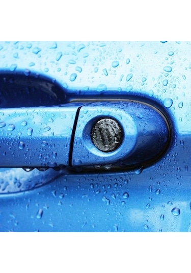 Willowhaven 4 Adet Çizgili Araç Kilidi Anahtar Deliği Dekoru Alexa Uyumlu Pilsiz Yüzey İşlemsiz