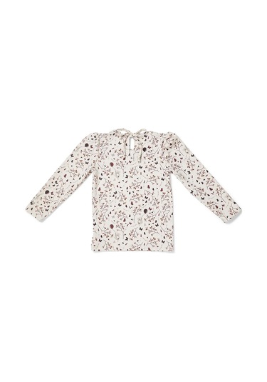 Nuuroo Anne Uv Korumalı Kız Uzun Kollu Mayo Tisört Çiçekli Nu402 Çok Renkli