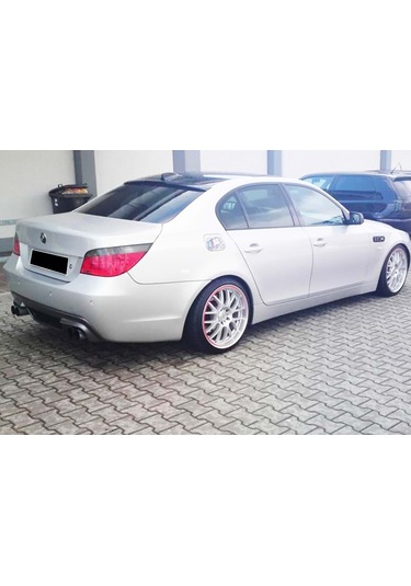 Bmw E60 M5 Difüzör Parlak Siyah Plastik 2003-2010 5 Serisi Arka-difizör-bodykit-ek-karlık