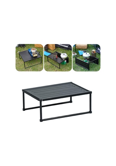 Homyl Taşınabilir Katlanır Masa Kapalı Açık 36x25x14cm 36x25x14cm Çok Renkli