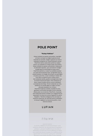 Lufian Pole Point Erkek Parfüm EDP 100 ML